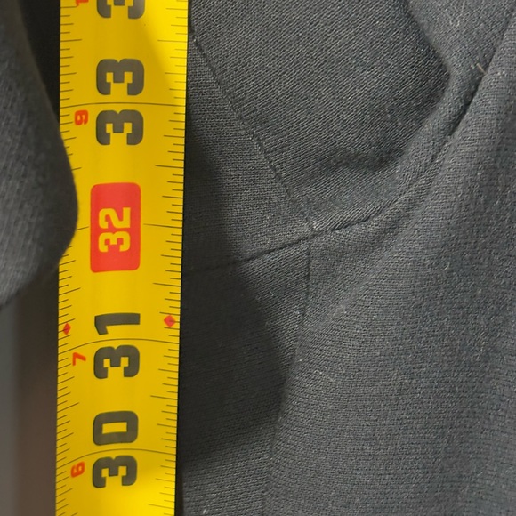 Gap Women's Dress Pants Size 14 Regular Black Mid Rise Wide Leg - Picture 6 of 6